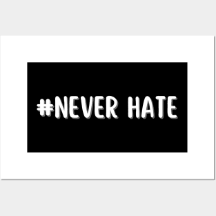 never hate - whispers of wisdom Posters and Art